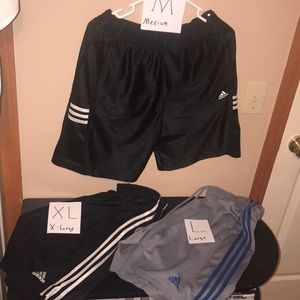 Adidas Shorts - $15 a piece or $35 for all three